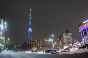Нижегородская телебашня включит праздничную подсветку к юбилею ННГУ